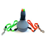 2 Dog Retractable Leash